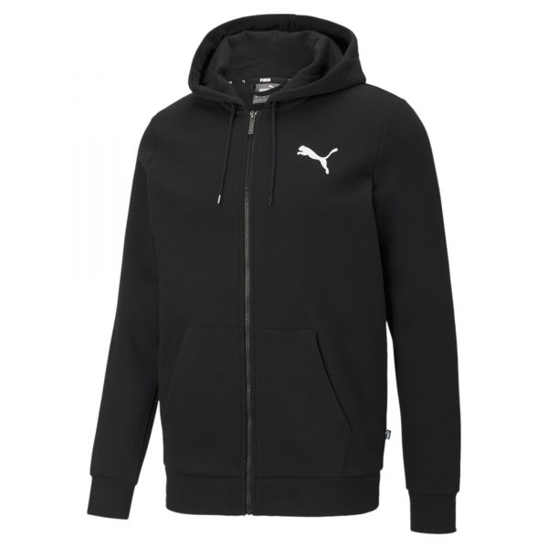 Puma Essentials Full-Zip Logo Hoodie