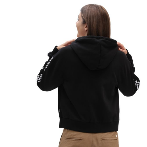 VANS FUNNIER TIMES CROP ZIP HOODIE