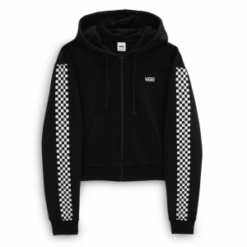 VANS FUNNIER TIMES CROP ZIP HOODIE