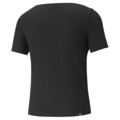PUMA T-SHIRT RIBBED SLIM TEE