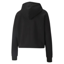 PUMA ESSENTIALS CROPPED METALLIC WOMENS HOODIE